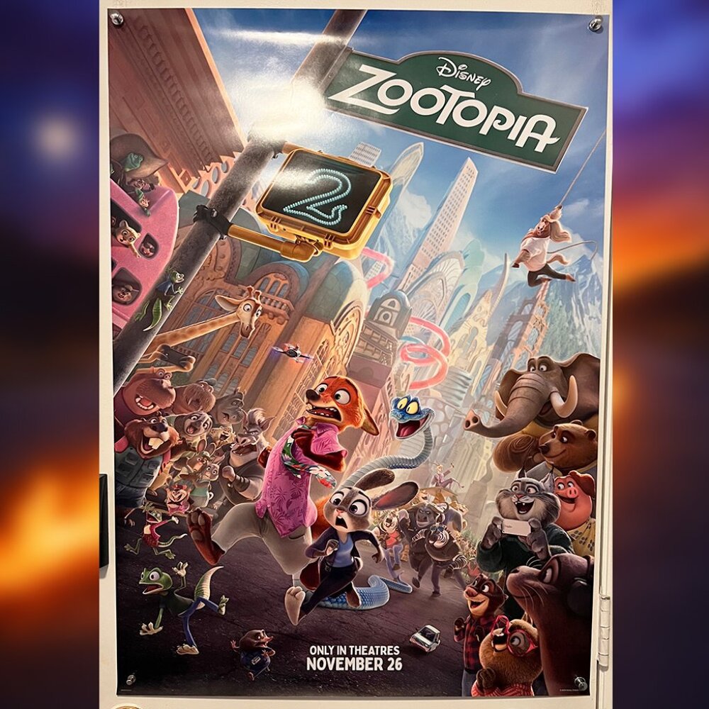 ZOOTOPIA 2 (2025) - ORIGINAL DOUBLE SIDED MOVIE POSTER